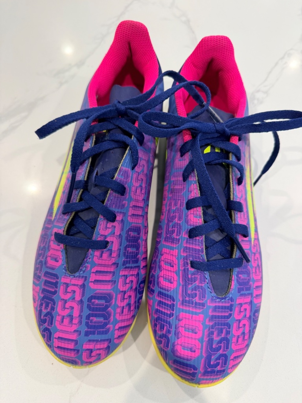 Adidas X Speedflow Messi .4 Youth Indoor Soccer Shoe - Size US 7